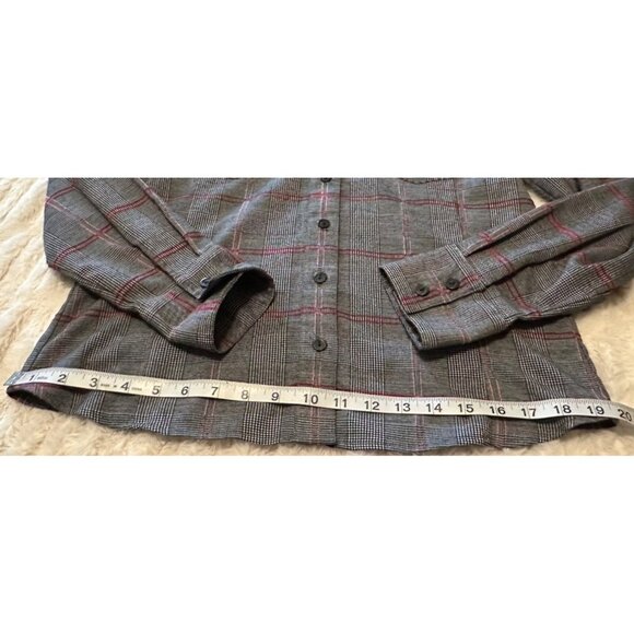 Women's Christopher & Banks Stretch Button-Down Blouse Polyester Blend Size S - Picture 7 of 16